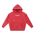 Snow Wash Fleece Oversize Hoodie