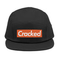 5-Panel Cap — Embroidered "Cracked" Patch