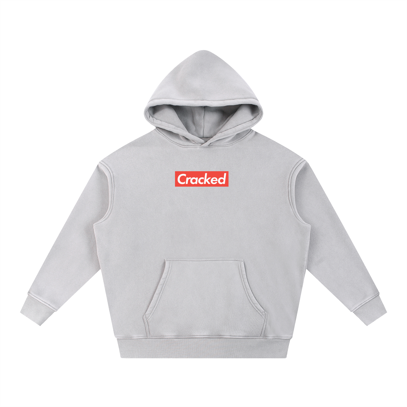 Snow Wash Fleece Oversize Hoodie